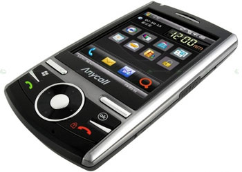M4650 Multi-Touch chạy hệ điều hành Windows Mobile. Ảnh: Gizmodo.